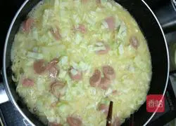 Illustration of how to make egg pancakes 7