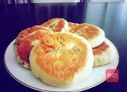 Illustration of making soy milk dregs and five-spice scallion pancake 10