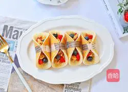 Fruit Oatmeal Muffin Cake Recipe Illustration 13