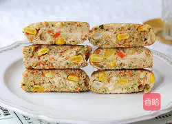 Seasonal vegetable chicken patties Practice illustration 11