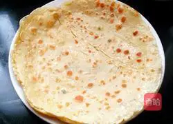 Illustration of how to make egg breakfast cake 8