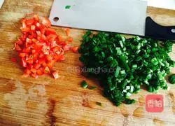 Illustration of how to make chive egg pancake 2