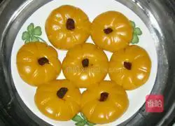 Pumpkin cake Illustration of how to do it 8