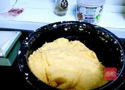 Pumpkin stuffed with bean paste Illustration of how to make cakes 3