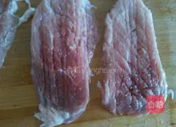 Illustration of how to make fried cumin-flavored meatloaf 3