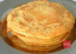 Illustration of how to make carrot pulp cake 5