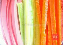 Illustration of how to make sushi 1