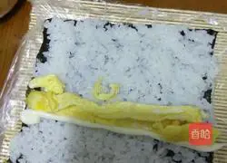 Illustration of how to make sushi 7