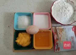 Illustration of how to make lemon muffin cake 1