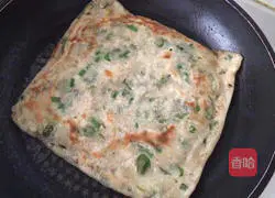 Illustration of how to make nine-layer pepper, chive and scallion soft cake 12