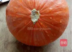 Illustration of how to make pan-fried pumpkin cake 1