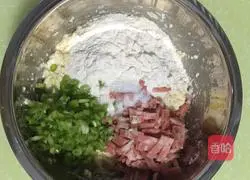 Illustration of how to make bacon tortillas 5