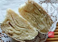 Illustration of making fried sesame pancakes 25