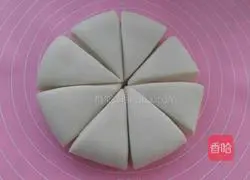 Illustration of how to make scallion pancakes 6