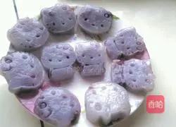 Crystal Purple Potato Cake Recipe Illustration 7