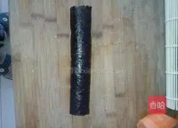 Illustration of how to make egg custard + sushi roll 6