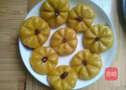 Illustration of how to make steamed pumpkin cake 5