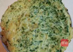 Leek and Egg Pancake Recipe Illustration 5