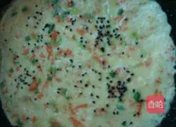 Illustration of how to make fried egg pancake 4