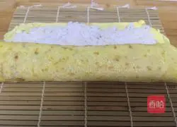 Illustration of how to make egg-skin sushi 12