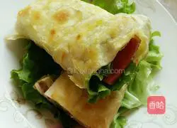 Illustration of how to make homemade hand cakes 9