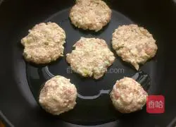 Illustration of how to make minced meat tofu cake 6