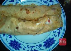 Sesame Egg Pancake Recipe Illustration 5