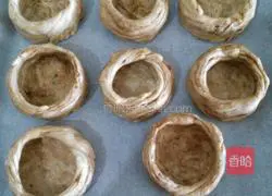 Illustration of how to make sesame cakes 16