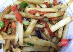 Illustration of how to make vegetarian fried noodles 4