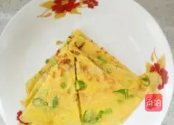Egg Pancake Illustration of how to do it 5
