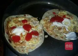 Hand cakes Illustration of how to do it 7