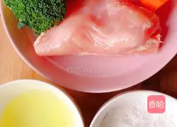 Vegetable Chicken Pancake Recipe Illustration 1