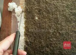 Illustration of how to make sushi 2