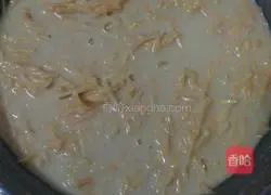 Illustration of how to make sweet potato pancakes 1