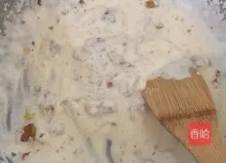 Illustration of how to make matcha towel roll cake 6