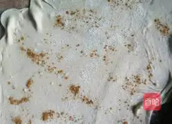 Illustration of how to make green onion pancake 2