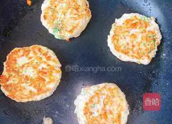 Illustration of how to make tofu chicken cake 6