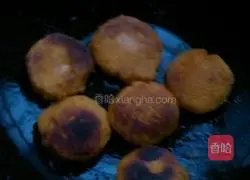 Illustration of how to make crispy pumpkin cake 3