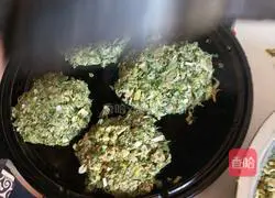 Wild vegetable pancake recipe 3