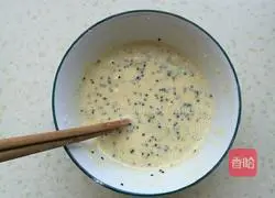 Sesame egg pancake recipe 3