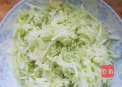 Cucumber shredded pumpkin buckwheat cake recipe 2