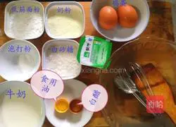 Milk sponge cake recipe 1