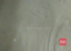 Illustration of how to make red bean cake 2