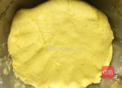 Illustration of how to make pumpkin glutinous rice sandwich cake 9