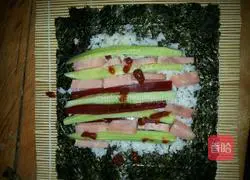 Illustration of homemade sushi 3