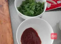 Illustration of how to make crispy pancake fruit 3