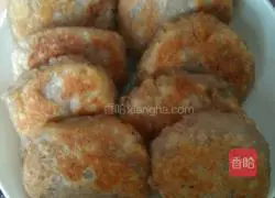 Illustration of how to make glutinous rice taro cake 8