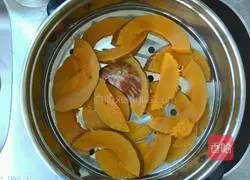 Illustration of how to make pumpkin cake 1