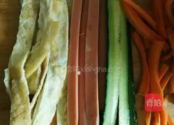 Illustration of how to make delicious sushi 3