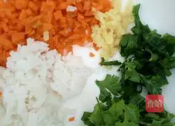 Illustration of how to make carrot pancakes 2